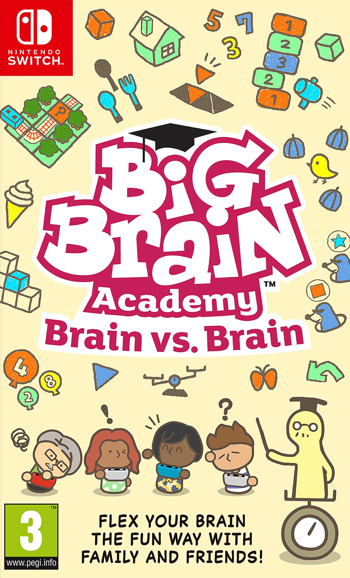 Big Brain Academy Brain Vs. Brain - Switch
