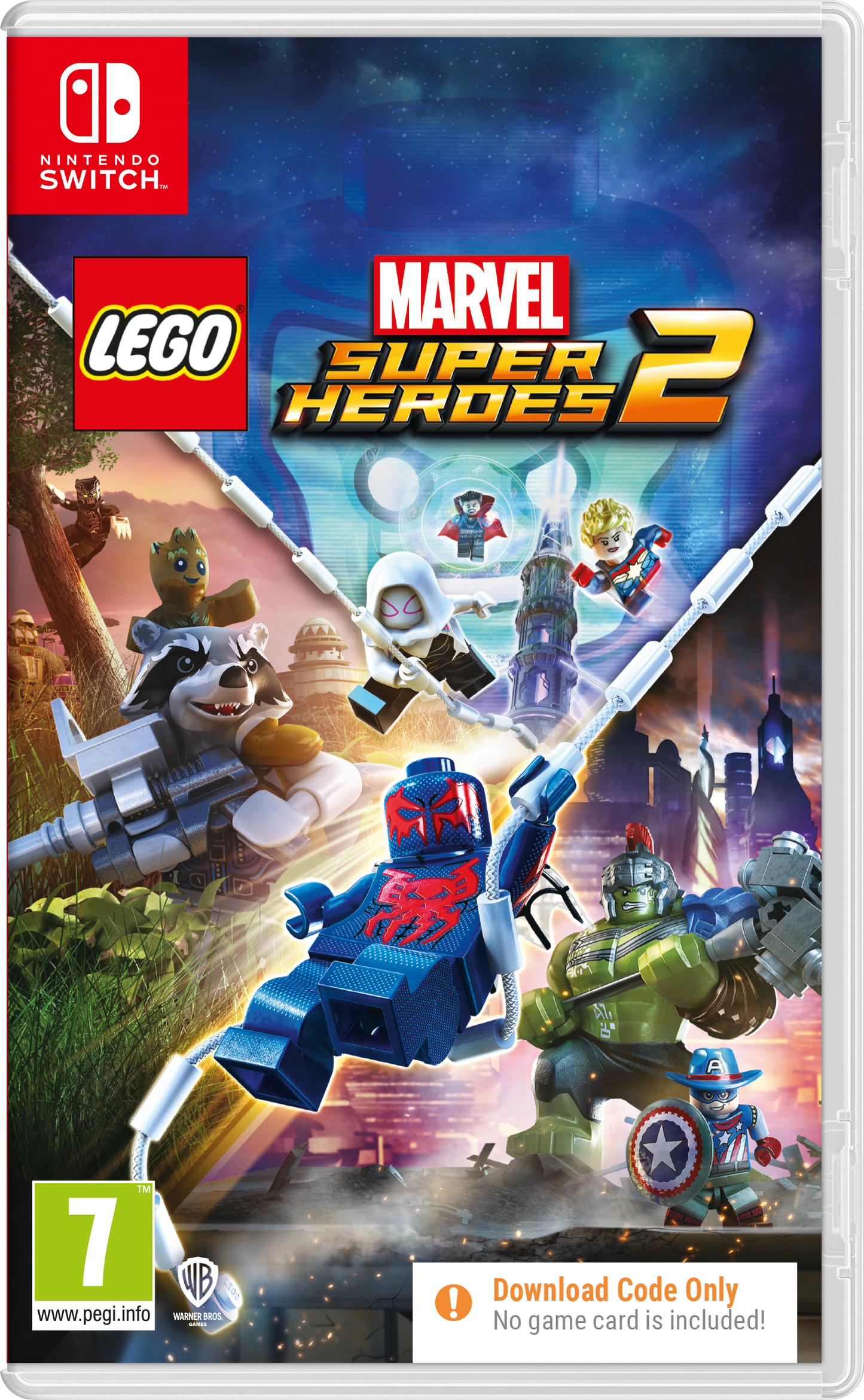 Lego Marvel Super Heroes 2 - Switch (Code in Box)