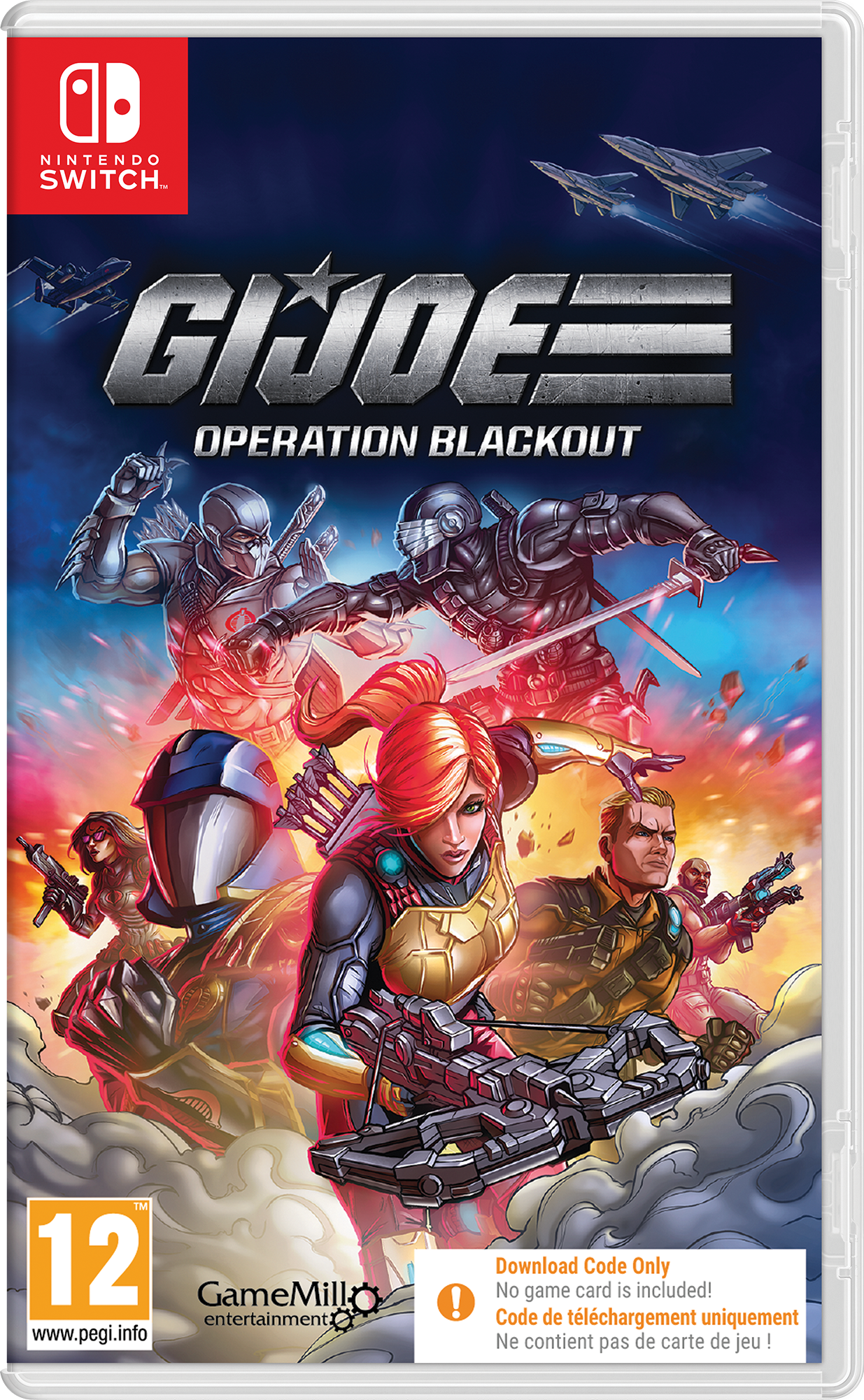 Gi Joe Operation Blackout - Nintendo Switch (Code in Box)