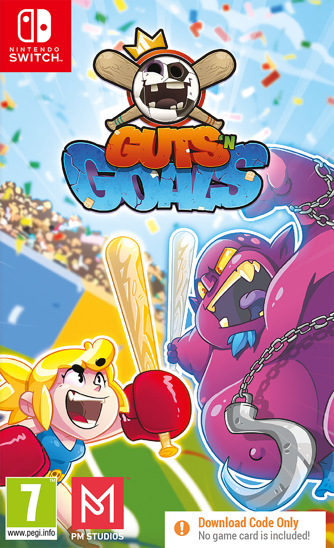 Guts N Goals - Nintendo Switch (Code in Box)