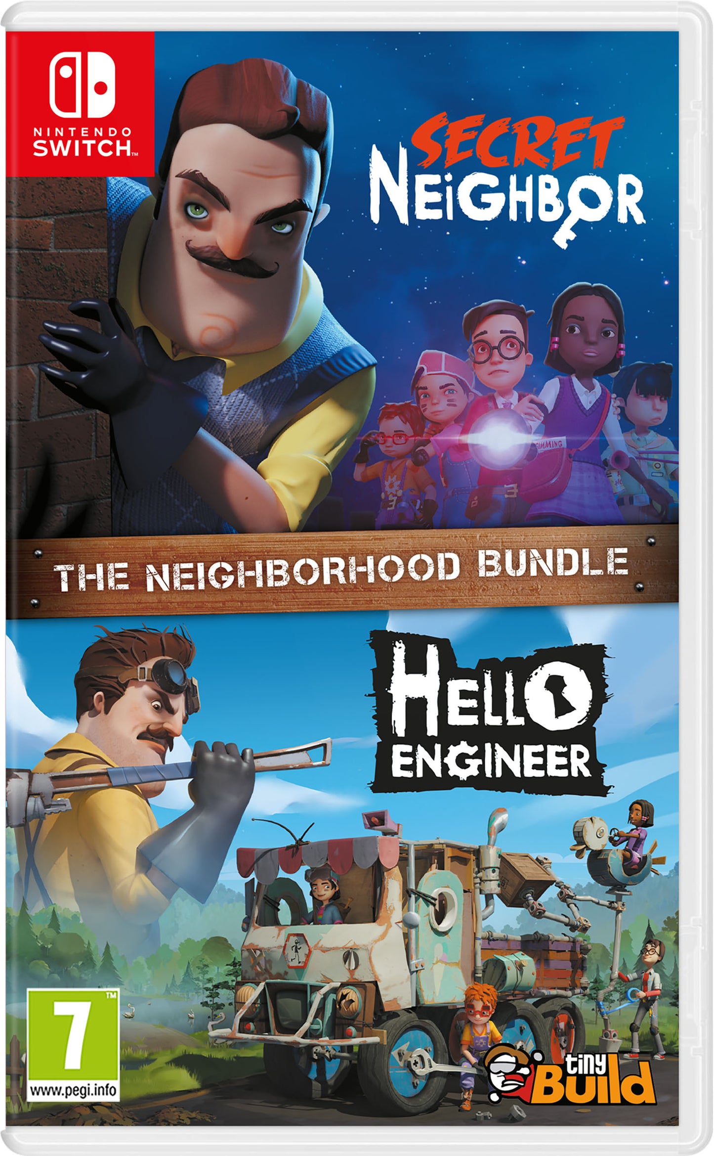 Secret Neighbor + Hello Engineer - Switch