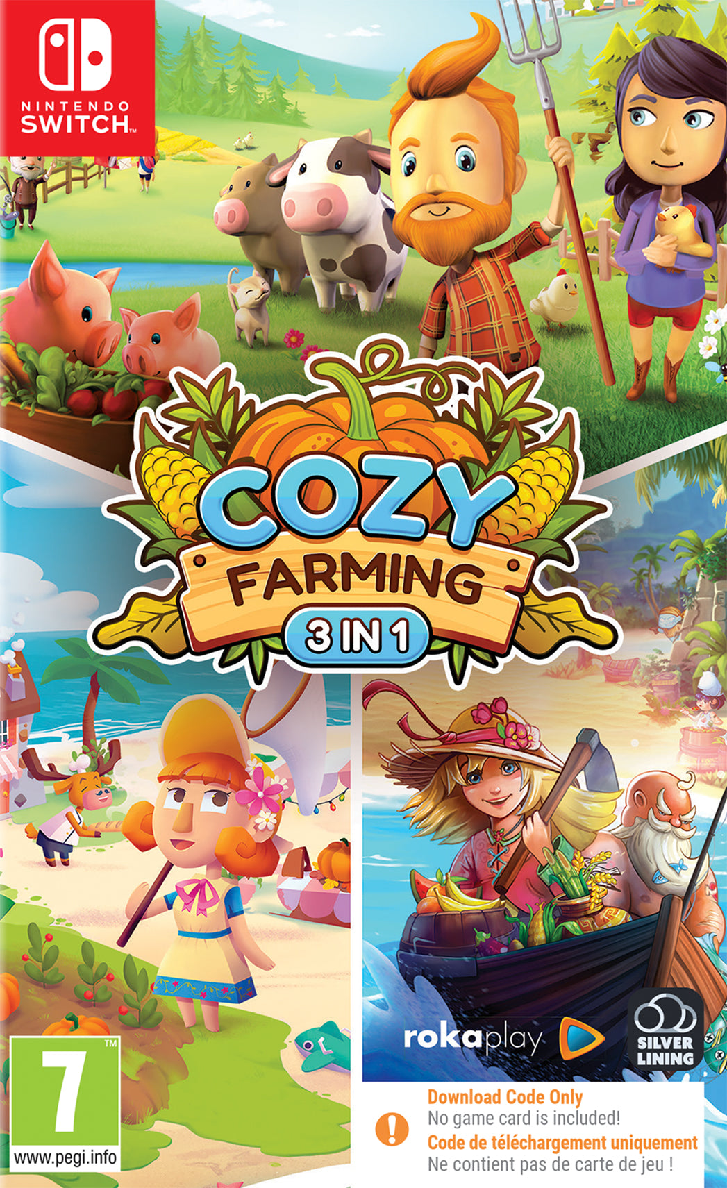 Cozy Farming 3 In 1 Collection - Nintendo Switch (Code in Box)