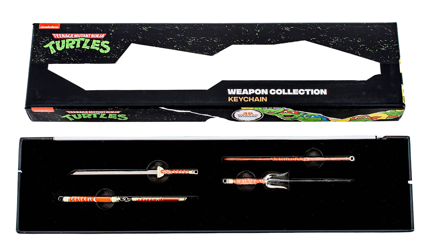 Teenage Mutant Ninja Turtles: Weapon Collection Keychain