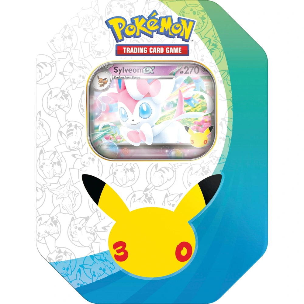 Pokemon: 30th Anniversary Sylveon Ex Tin