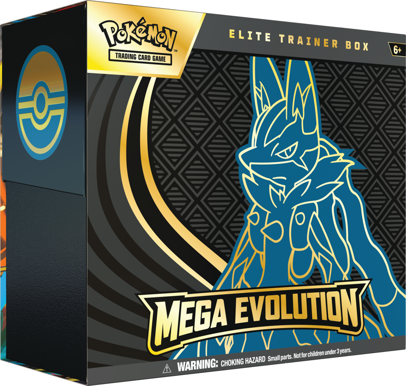 Pokemon TCG: Scarlet & Violet Mega Evolutions - Lucario Elite Trainer Box