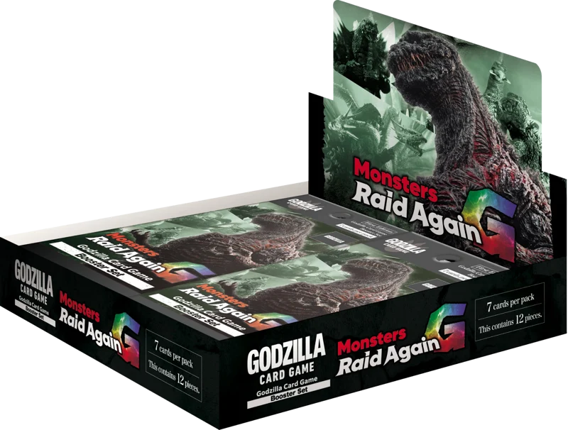 Godzilla Card Game: Monsters Raid Again Booster Box