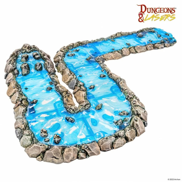 Dungeons & Lasers Terrain: Modular River