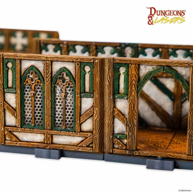Dungeons & Lasers Terrain: Tudor Mansion