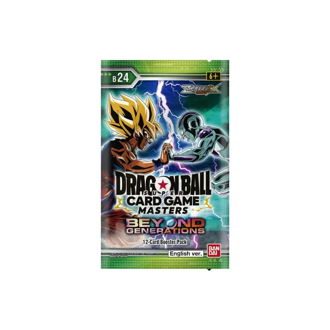 Dragon Ball Super: Beyond Generations - Booster Pack Bad Wolf Gaming Dragon Ball Super: Beyond Generations - Booster Pack Bad Wolf Gaming