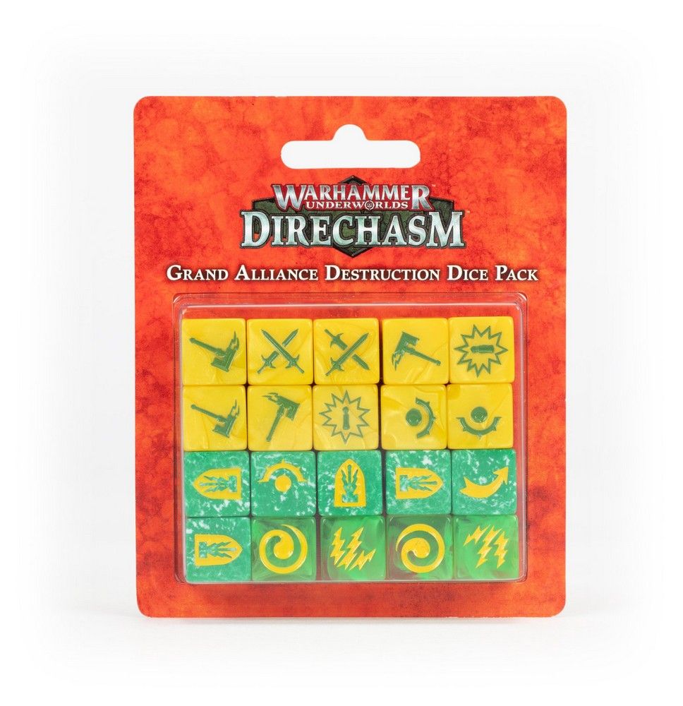 Warhammer Underworlds: Grand Alliance Destruction Dice Set
