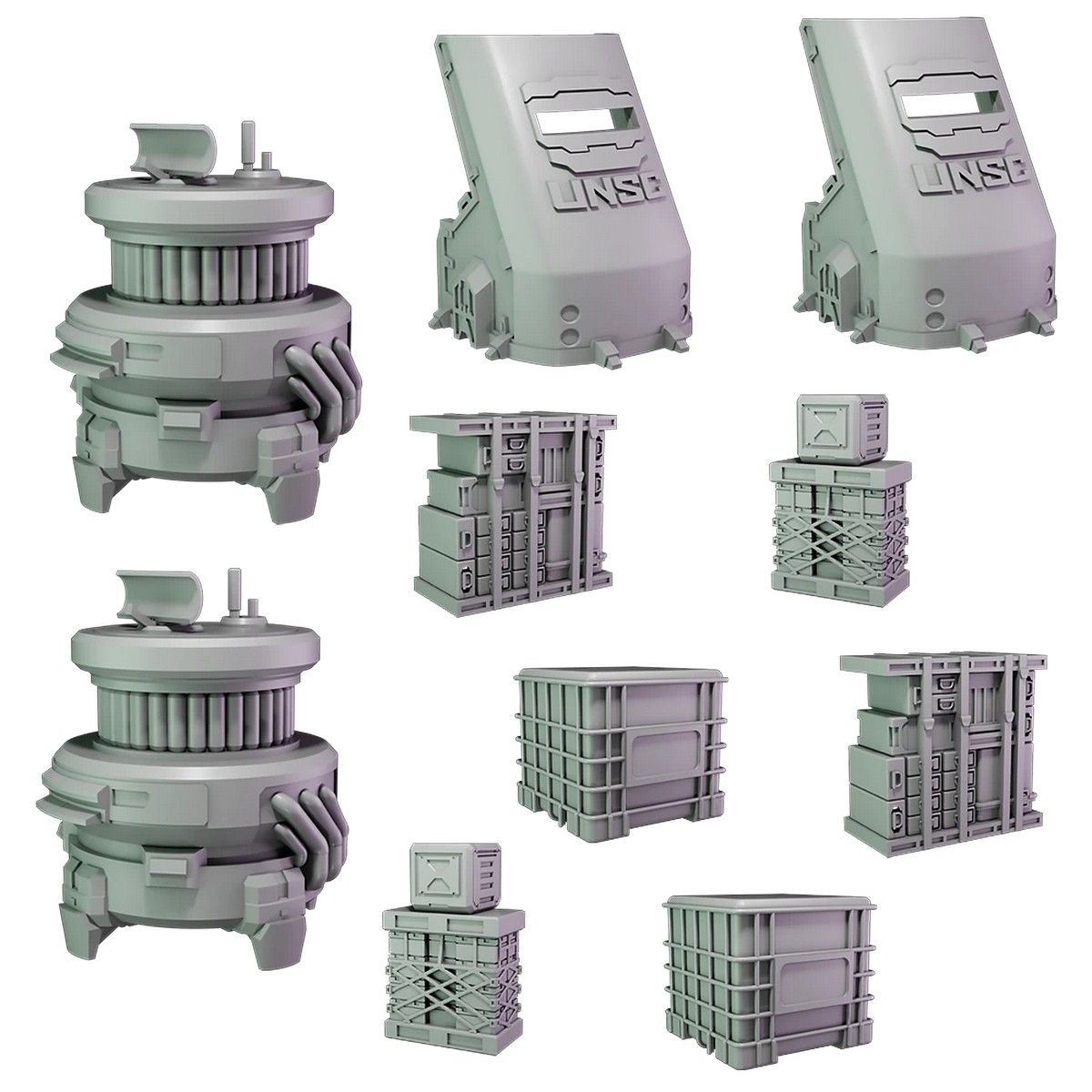 Halo Flashpoint: UNSC Scenery Set
