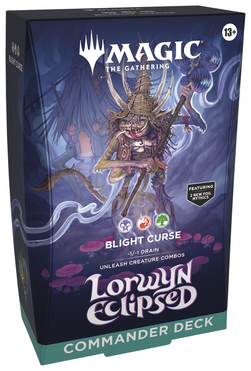 Magic the Gathering: Lorwyn Eclipsed - Commander Deck (Blight Curse)