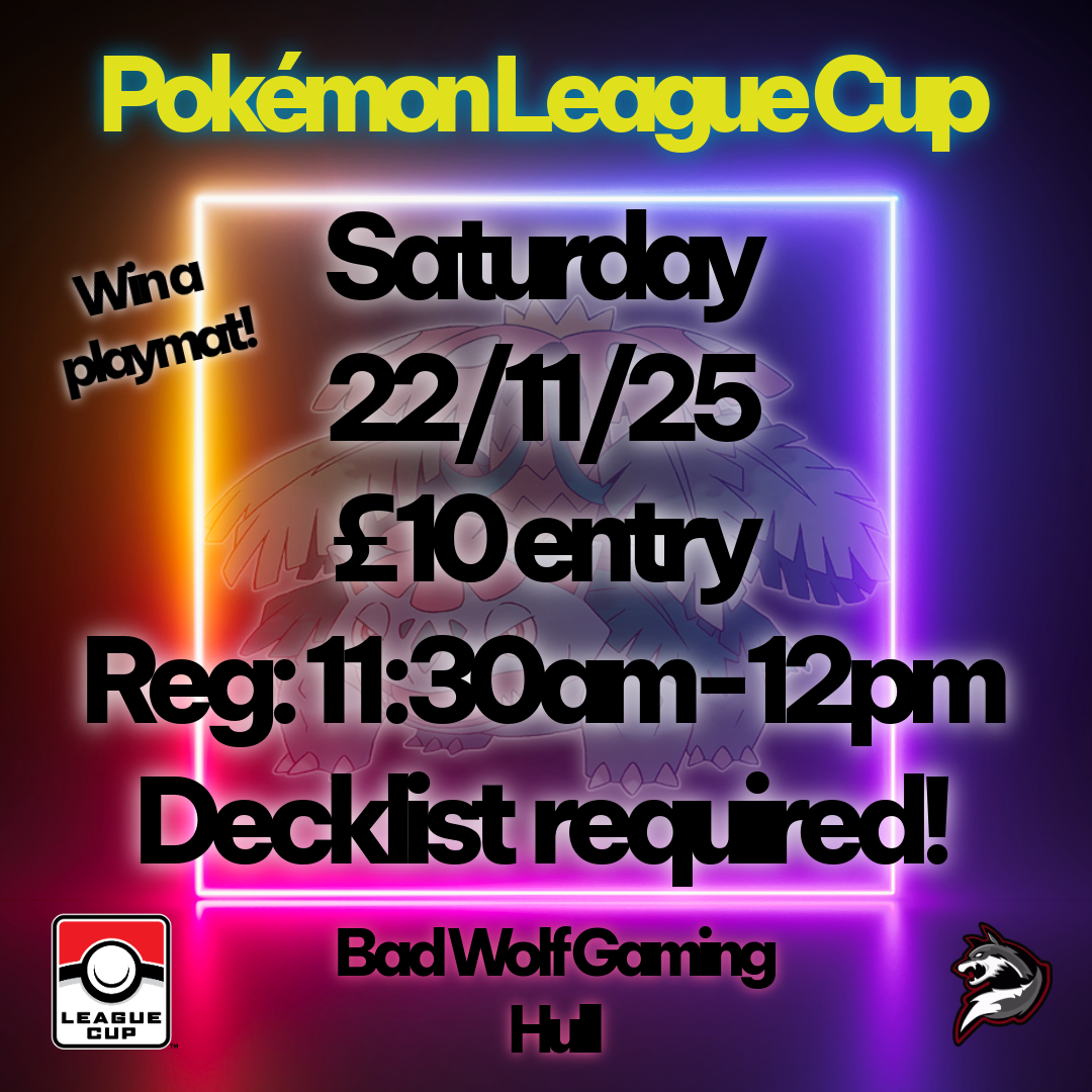 Pokémon League Cup Event Ticket - November 2025