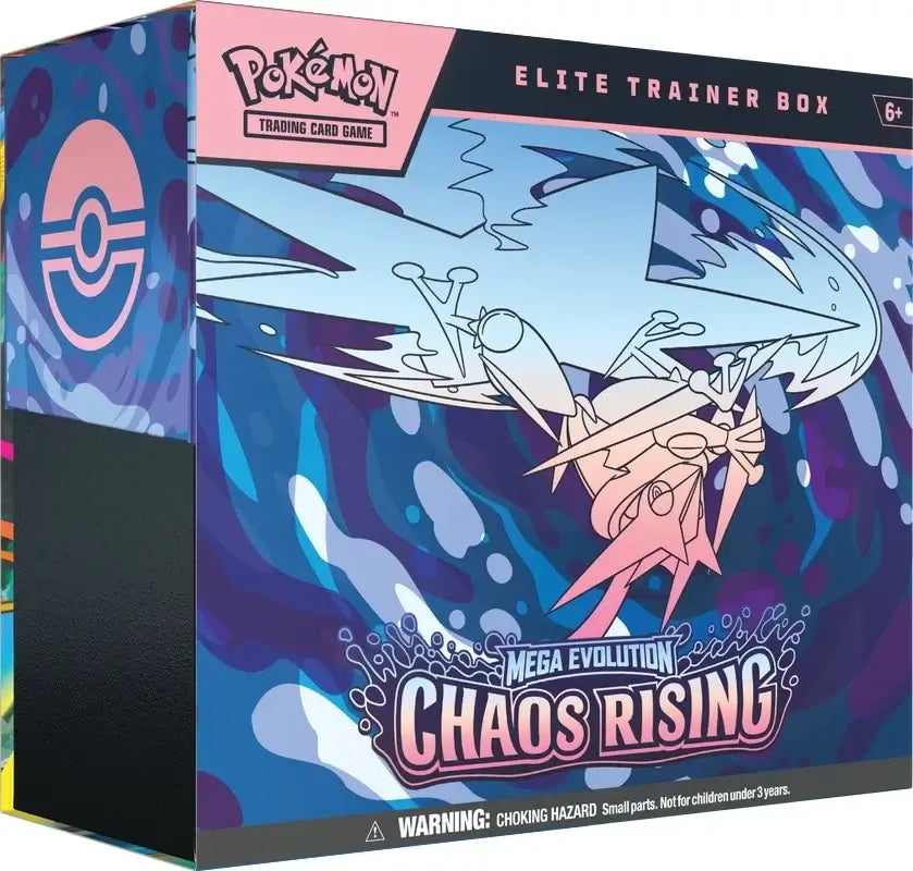 Pokemon: Mega Evolution Chaos Rising Sealed Elite Trainer Box