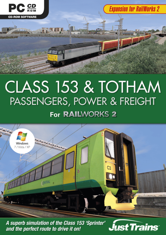 Class 153 & Totham Passengers - PC CD-Rom