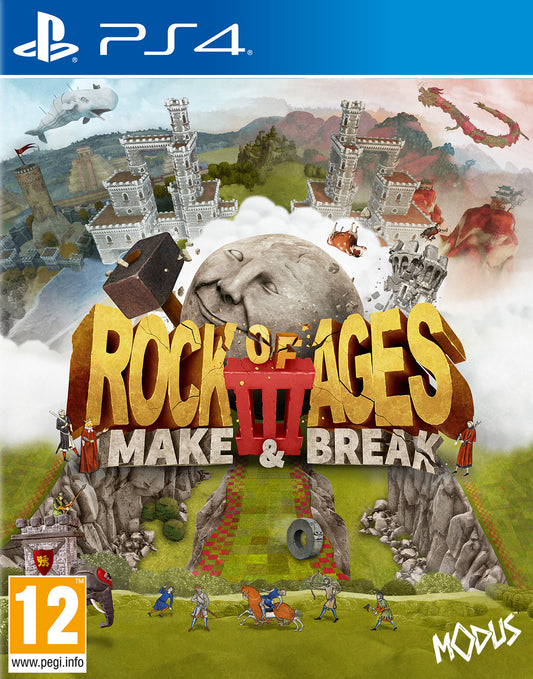 Rock Of Ages 3: Make & Break - PS4