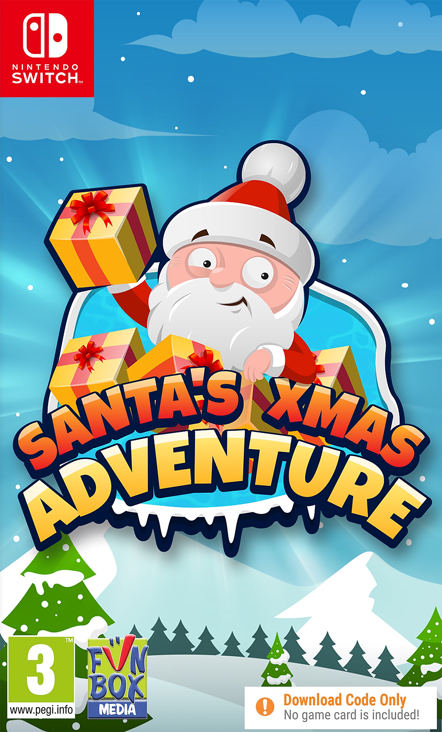 Santas Xmas Adventure - Nintendo Switch (Code in Box)