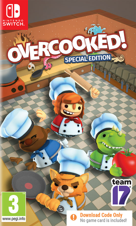 Overcooked Special Edition - Nintendo Switch (Code in Box)