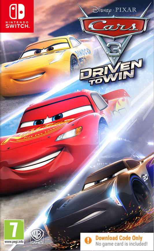 Cars 3 Driven To Win - Switch (Code in Box)
