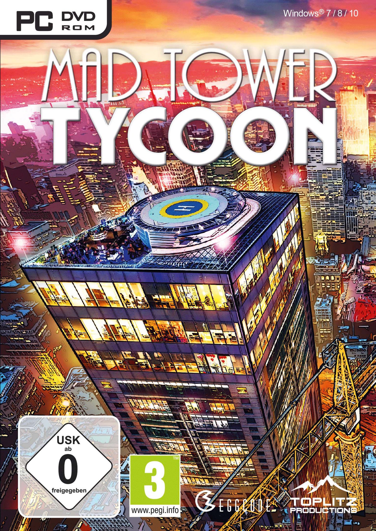 Mad Tower Tycoon - PC CD-Rom