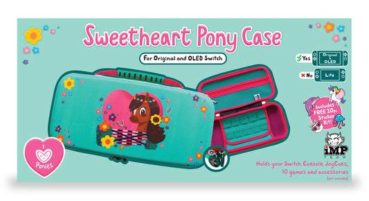 Switch Carry Case: Sweetheart Pony