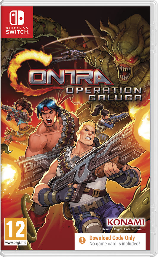 Contra Operation Galuga - Switch (Code in Box)
