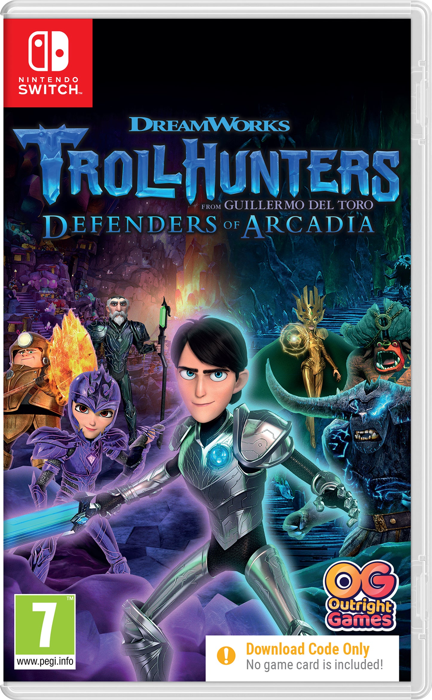 Trollhunter Defenders of Arcadia - Nintendo Switch (Code in Box)
