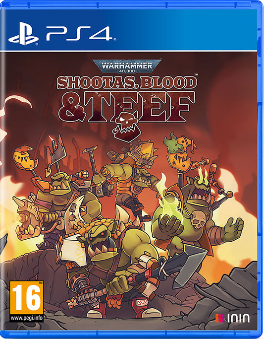 Warhammer 40000 Shootas Blood & Teff - PS4