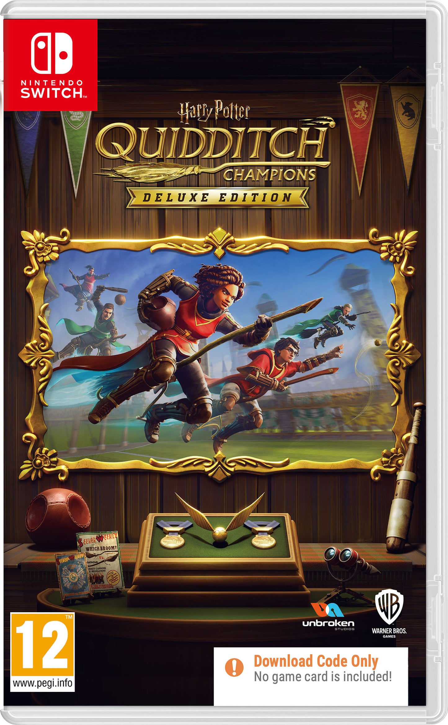 Harry Potter Quidditch Deluxe - Switch (Code in Box)