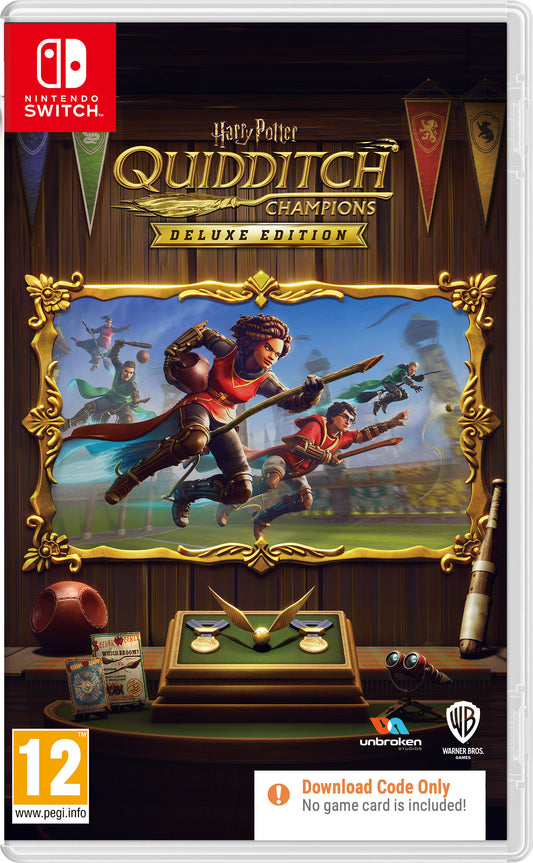 Harry Potter Quidditch Deluxe - Switch (Code in Box)