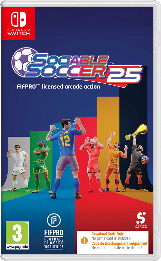 Sociable Soccer 2025 - Switch (Code in Box)