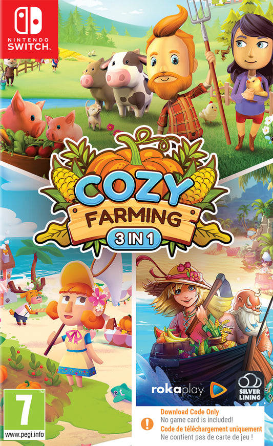 Cozy Farming 3 In 1 Collection - Nintendo Switch (Code in Box)