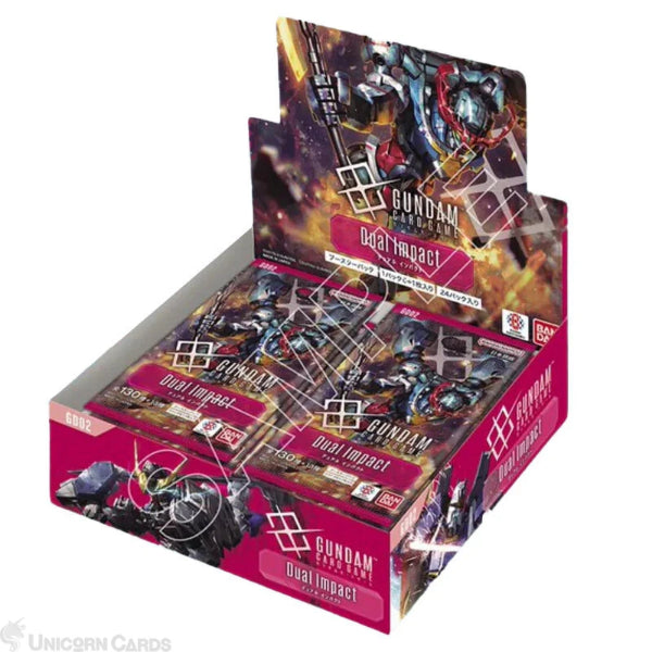 Gundam Card Game: Dual Impact [GD02] Booster Box (24 packs)