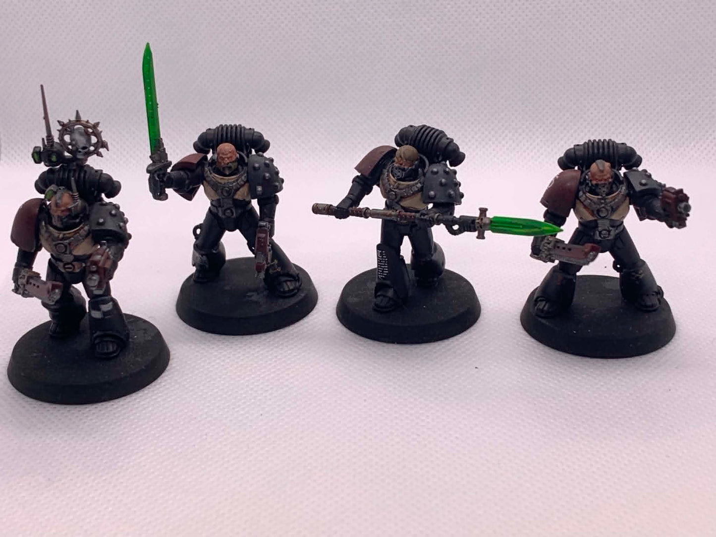 (Preowned) 40k - 4 Veterans [Dark Angels]
