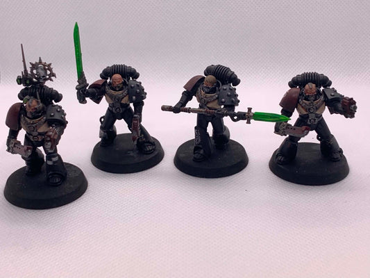 (Preowned) 40k - 4 Veterans [Dark Angels]