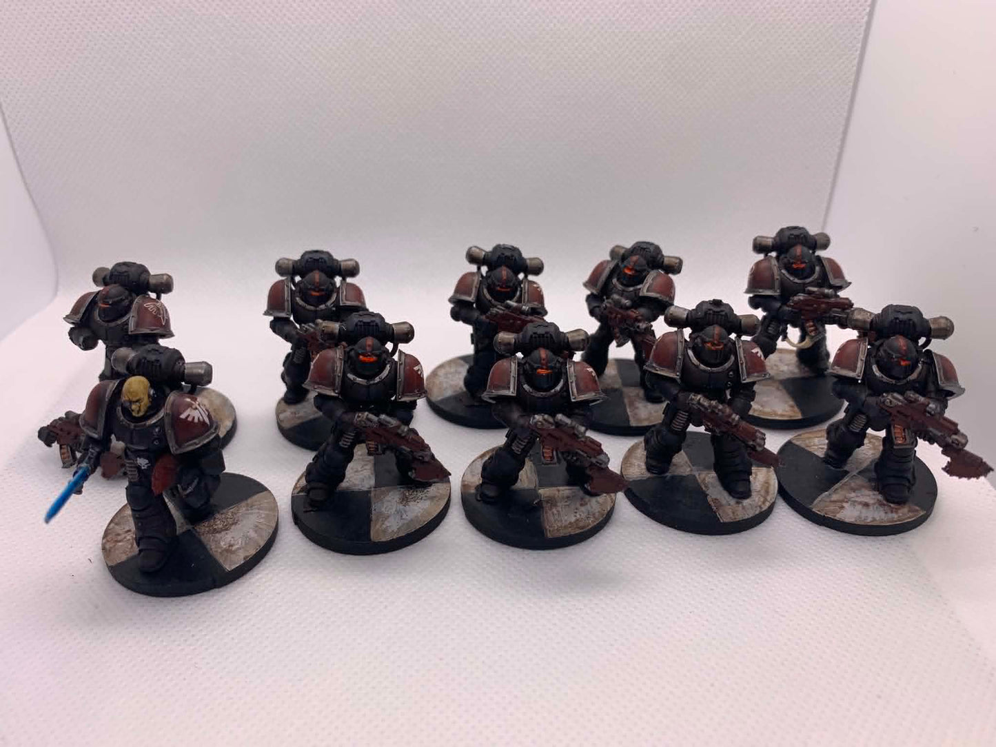 (Preowned) Horus Heresy - MkII Tactical Marines x10 [Dark Angels]