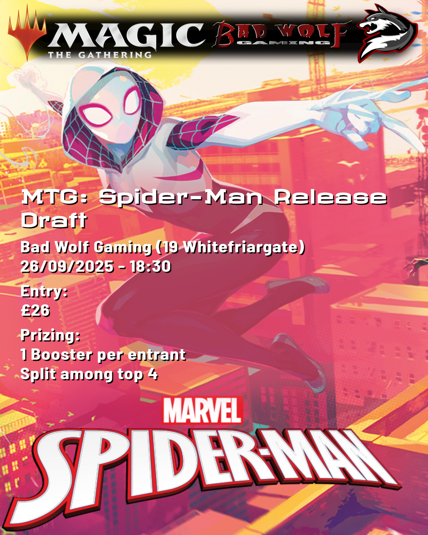 Magic: The Gathering | Marvel’s Spider-Man Release Draft Ticket