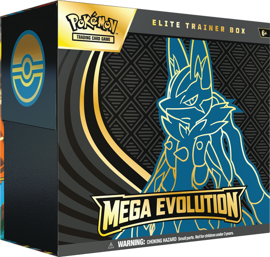 Pokemon TCG: Scarlet & Violet Mega Evolutions - Lucario Elite Trainer Box