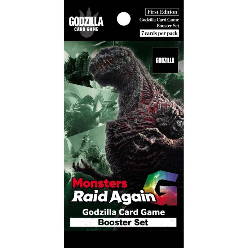 Godzilla Card Game: Monsters Raid Again Booster Pack