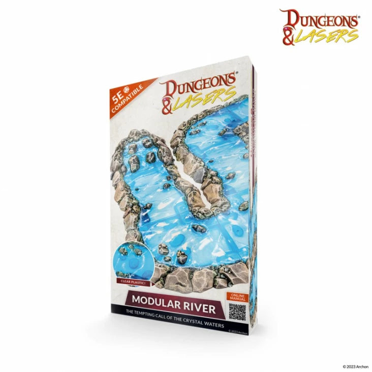 Dungeons & Lasers Terrain: Modular River