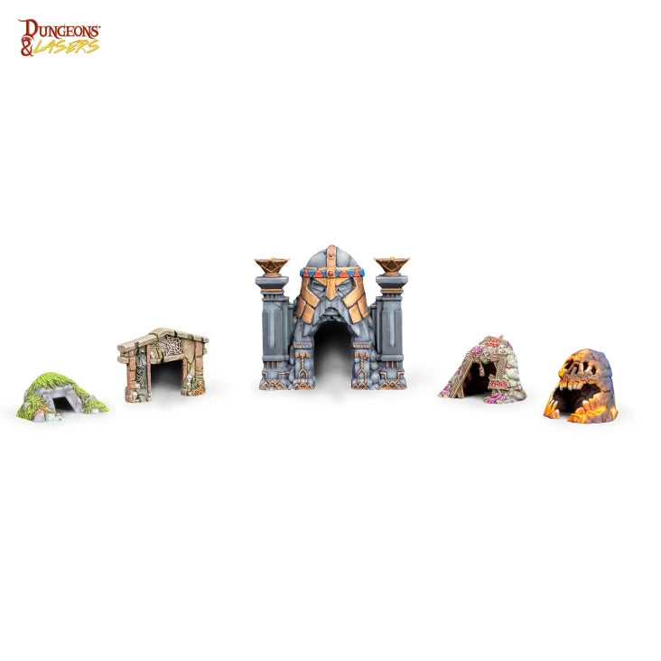 Dungeons & Lasers Terrain: Entrances Pack