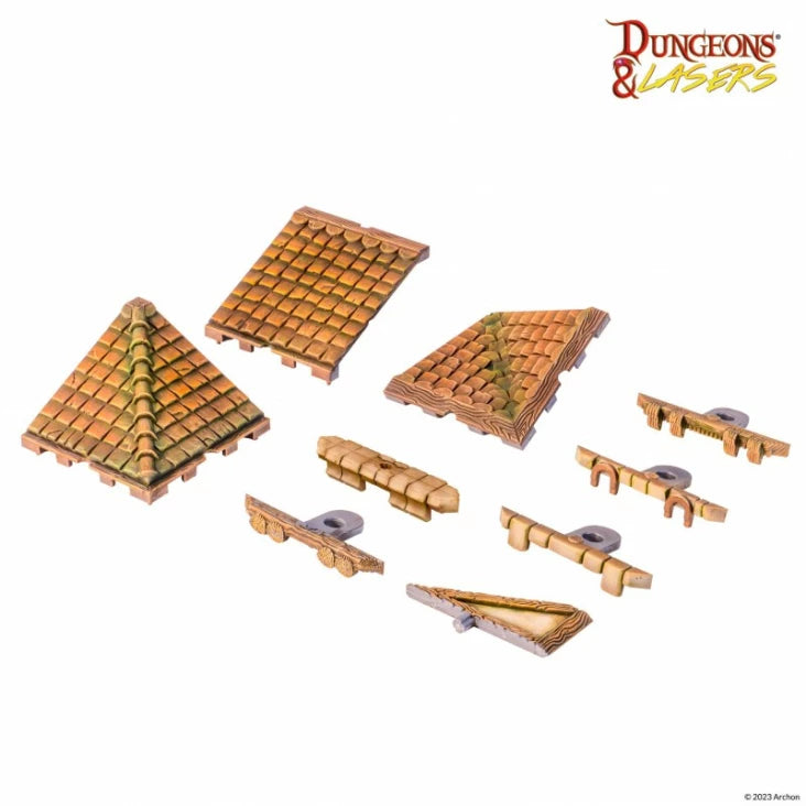 Dungeons & Lasers Terrain: Roof Set