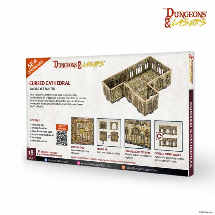 Dungeons & Lasers Terrain: Cursed Cathedral
