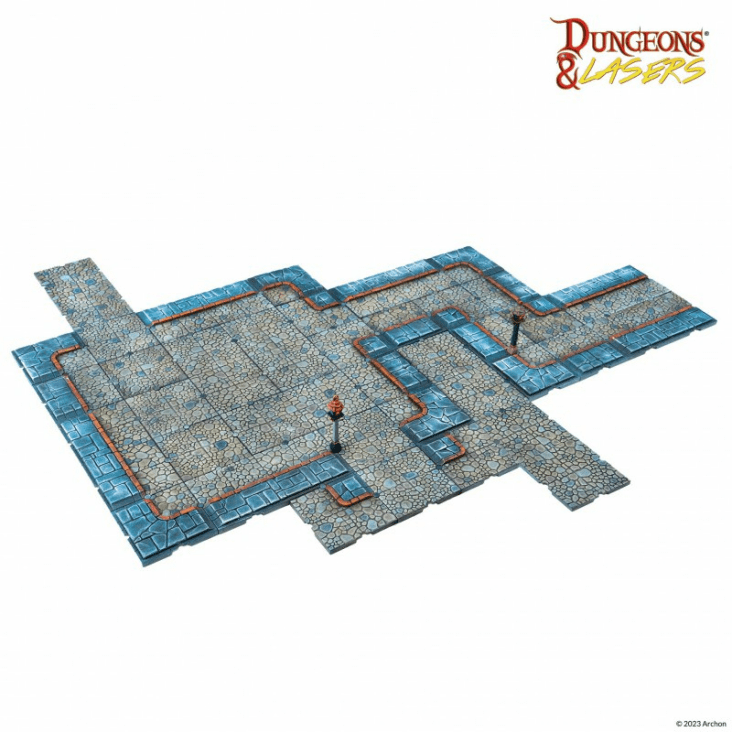Dungeons & Lasers Terrain: City Streets
