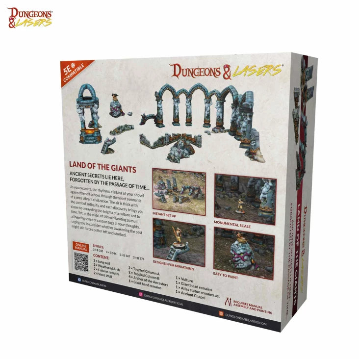Dungeons & Lasers Terrain: Land of the Giants