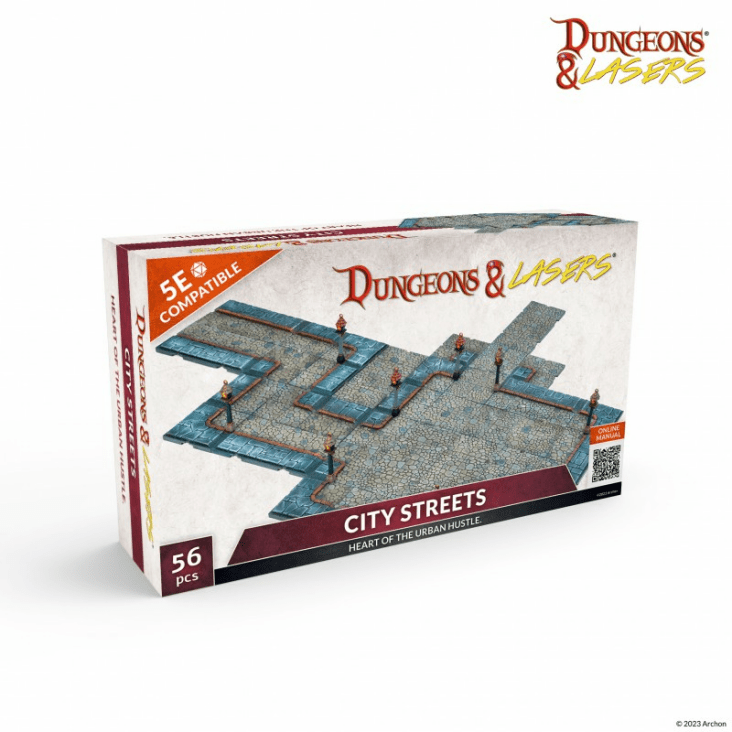 Dungeons & Lasers Terrain: City Streets