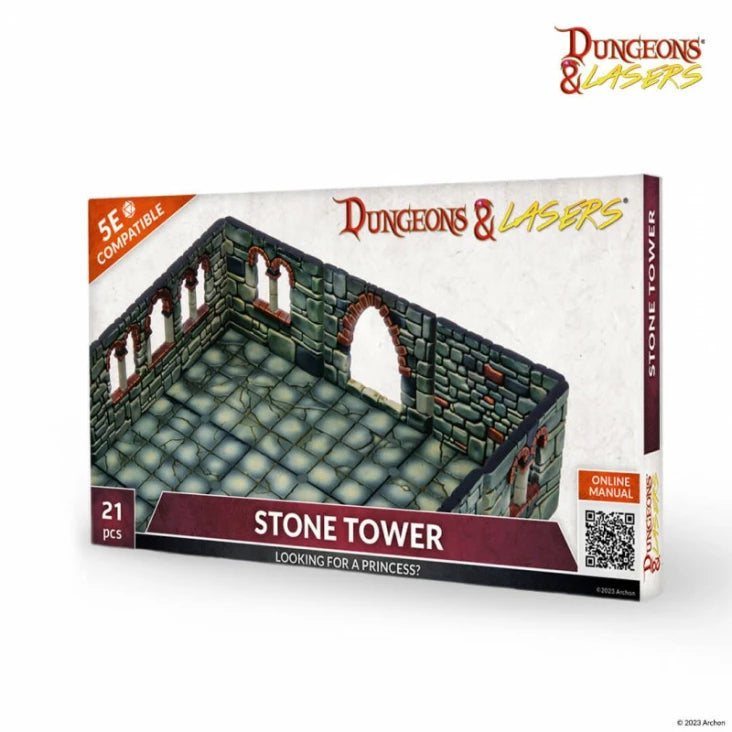 Dungeons & Lasers Terrain: Stone Tower