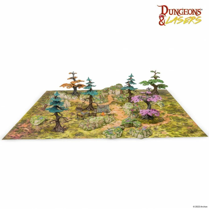 Dungeons & Lasers Terrain: The Elven Woods