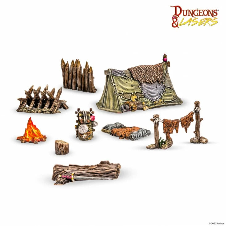 Dungeons & Lasers Terrain: The Elven Woods