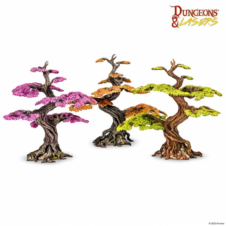 Dungeons & Lasers Terrain: The Elven Woods